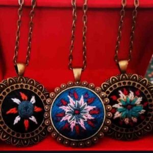 Handmade Pateh Embroidery Jewellery