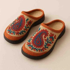 Handmade Pateh Embroidery Shoes